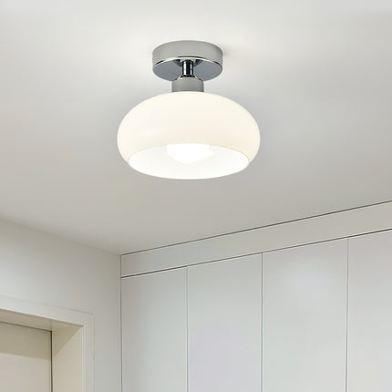 Simple Cream Ceiling Lamp