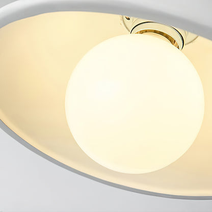 Simple Cream Ceiling Lamp