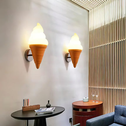 Simple Ice Cream Wall Lamp