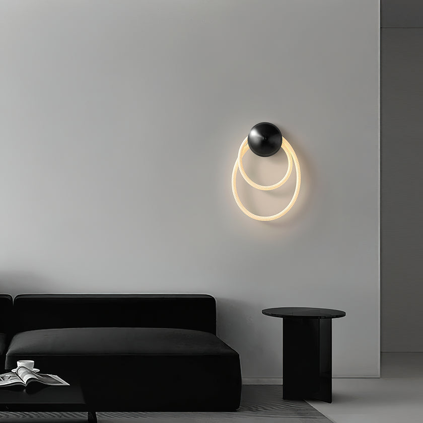 Simple Silicone Ring Wall Light