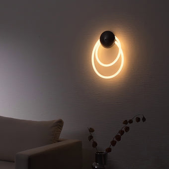 Simple Silicone Ring Wall Light