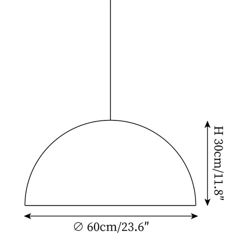 Luminária de Suspensão Sky Garden — Desenhos técnicos 1