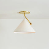 Brass & White