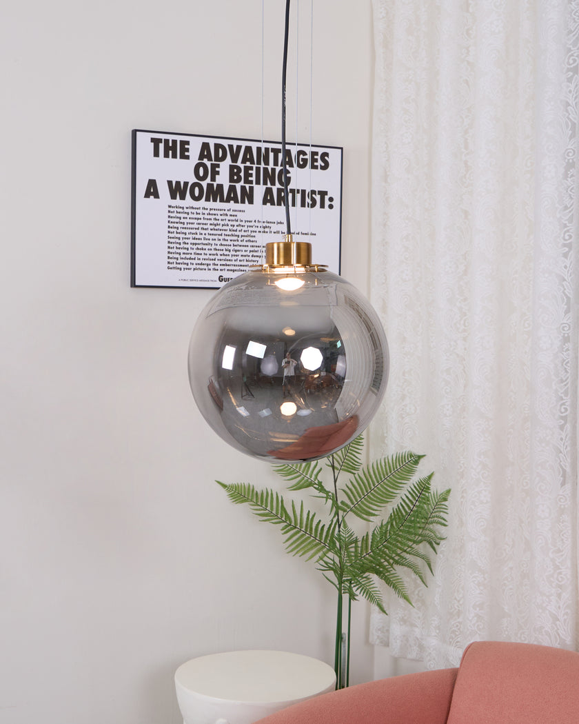 Soap Ball Pendant Light