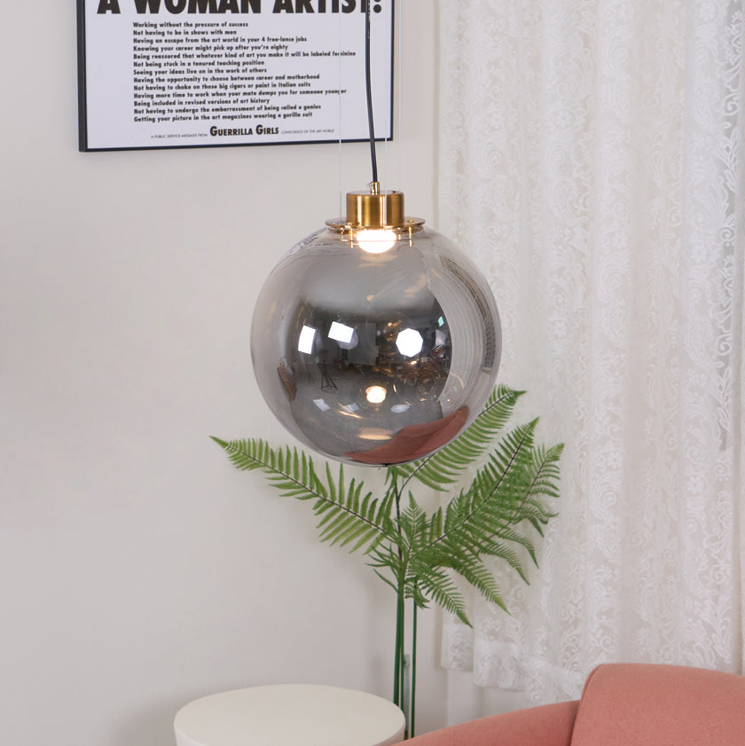 Soap Ball Pendant Light