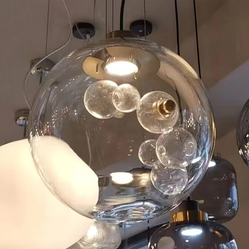 Soap Ball Pendant Light