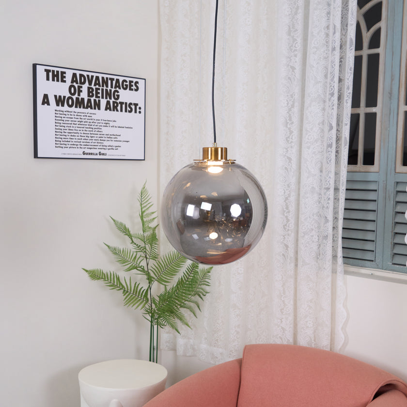 Soap Ball Pendant Light