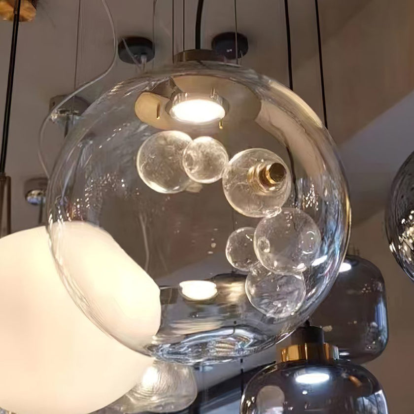 Soap Ball Pendant Light