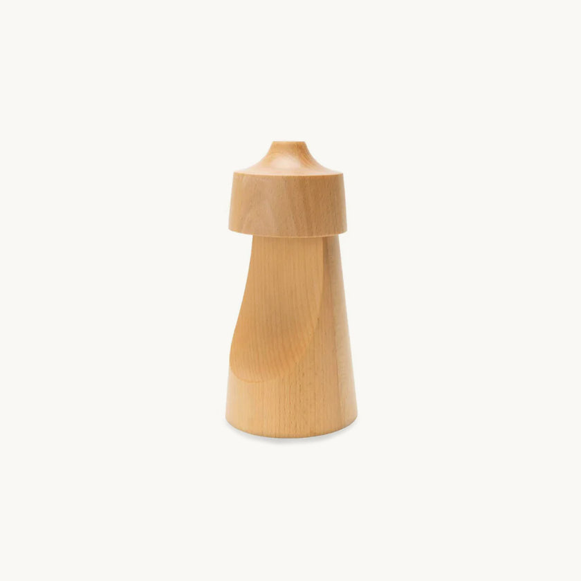 Solid Wood Half-Moon Table lamp