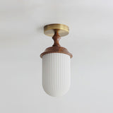 Walnut color & White