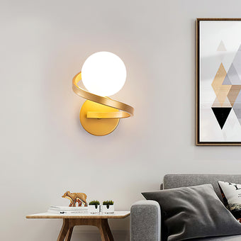 Spiral Wall Light