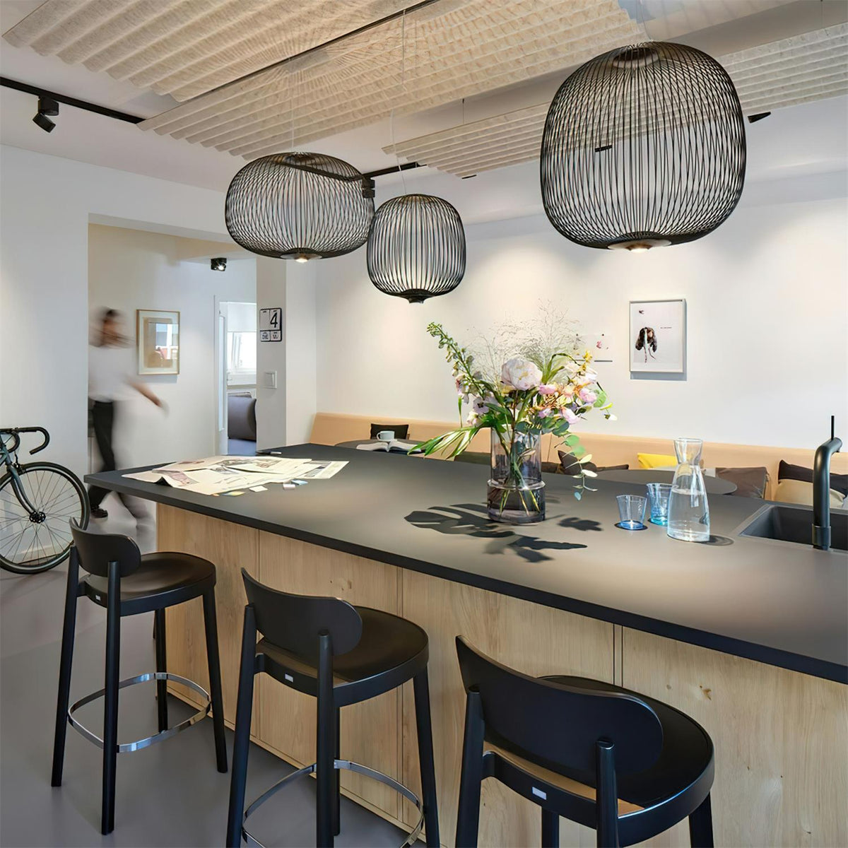 Spokes Large Pendant Lamp – detail 2