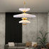 Stacked Paper Chandelier