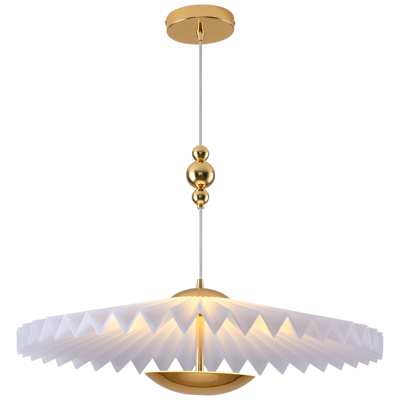 Stacked Paper Chandelier