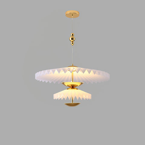 Stacked Paper Chandelier – detail 33