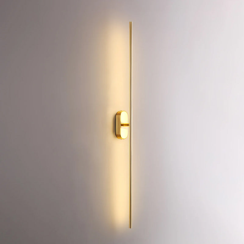 Stick Shaped Metal Sconce