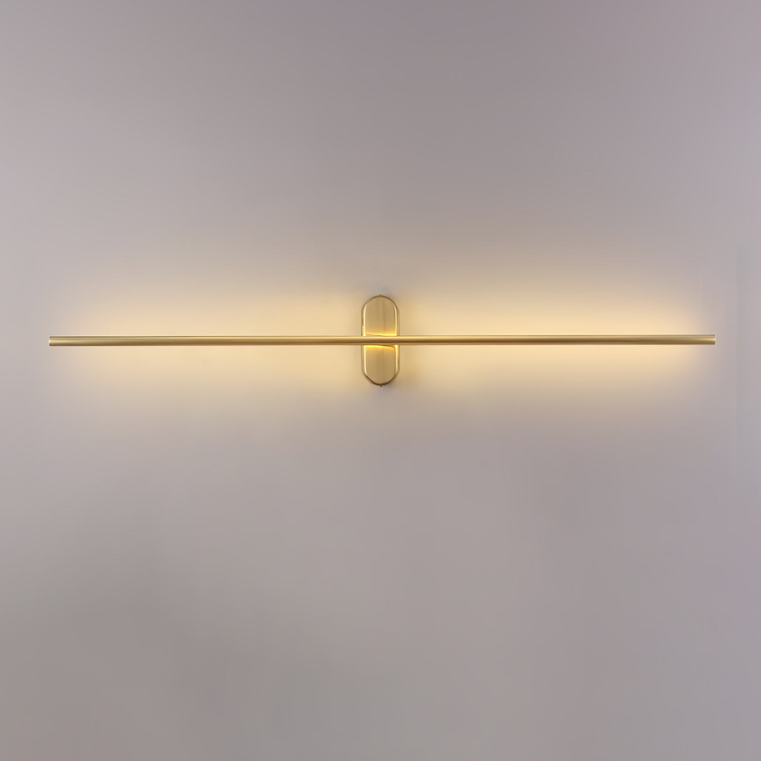 Stick Shaped Metal Sconce