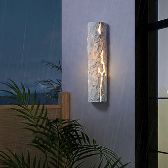 Stone Outdoor Wall Light