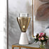 Tapered Glass Table Lamp