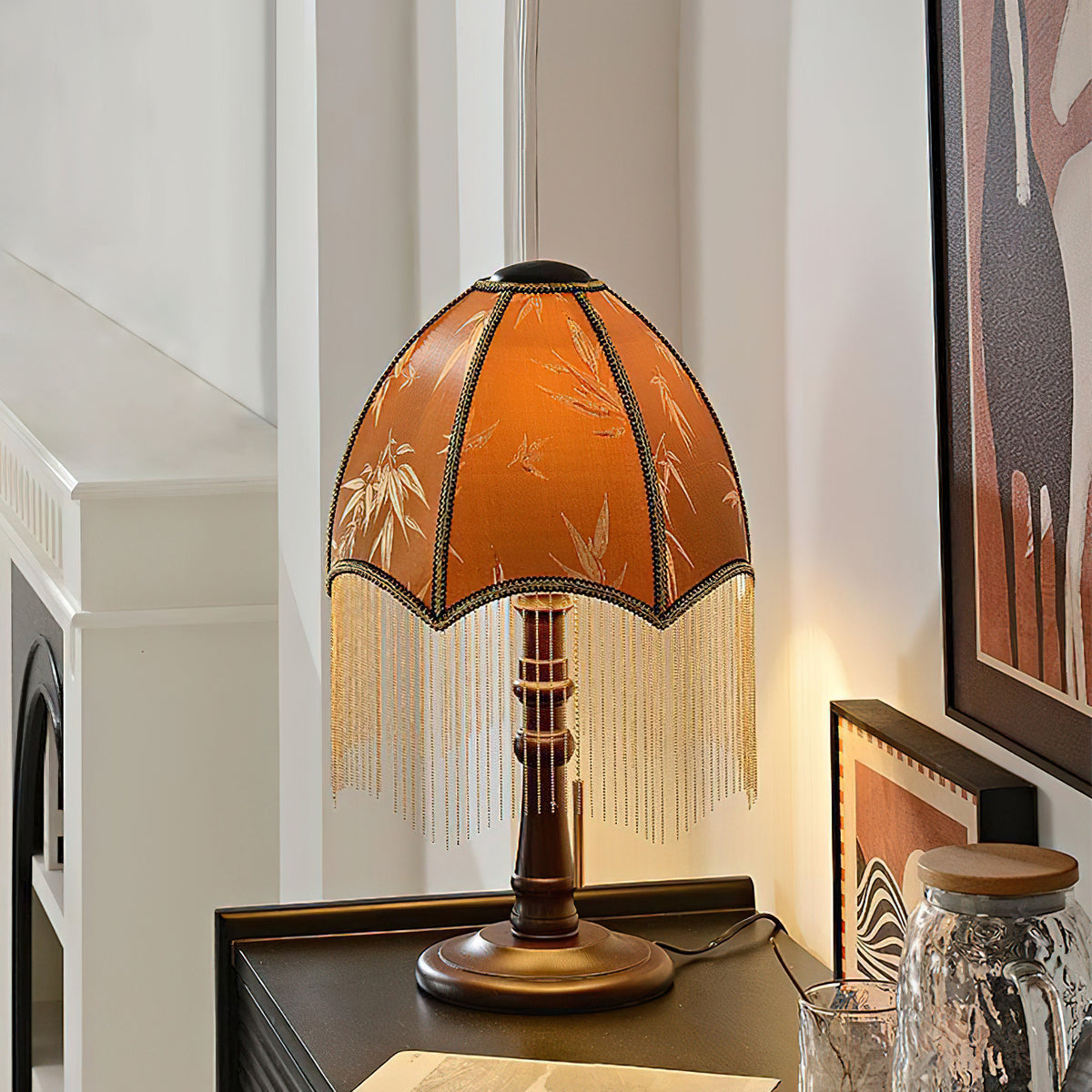 Tassel Beads Table Lamp – detail 2