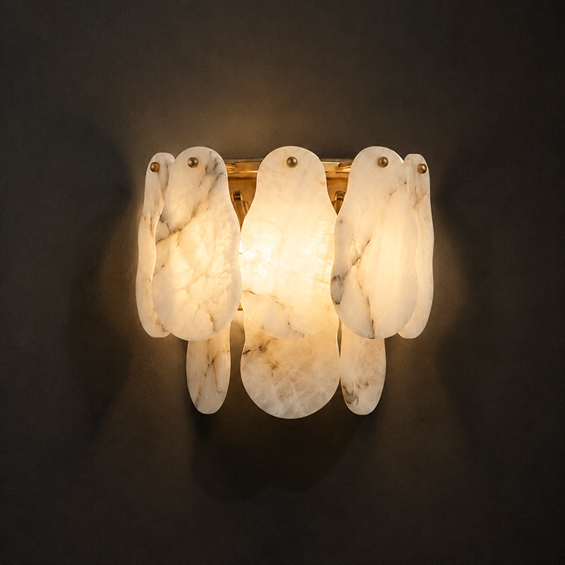 Tennyson Alabaster Wall Sconce