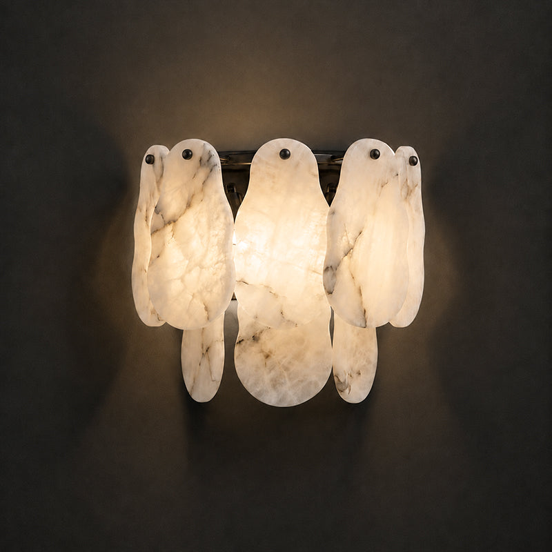 Tennyson Alabaster Wall Sconce