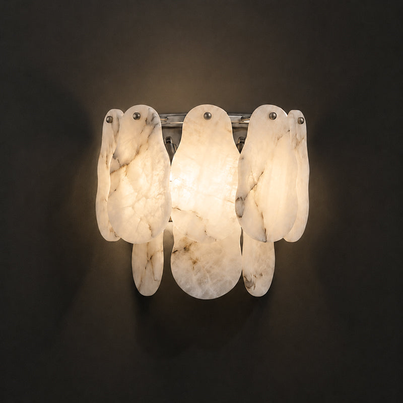 Tennyson Alabaster Wall Sconce