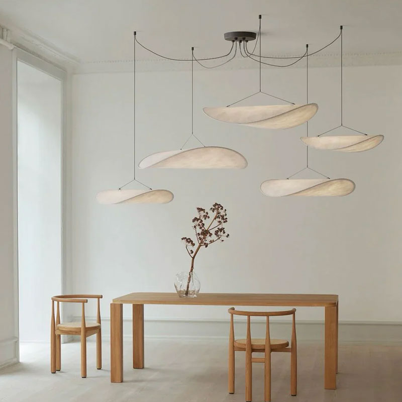 Tense Tyvek Pendant Lamp