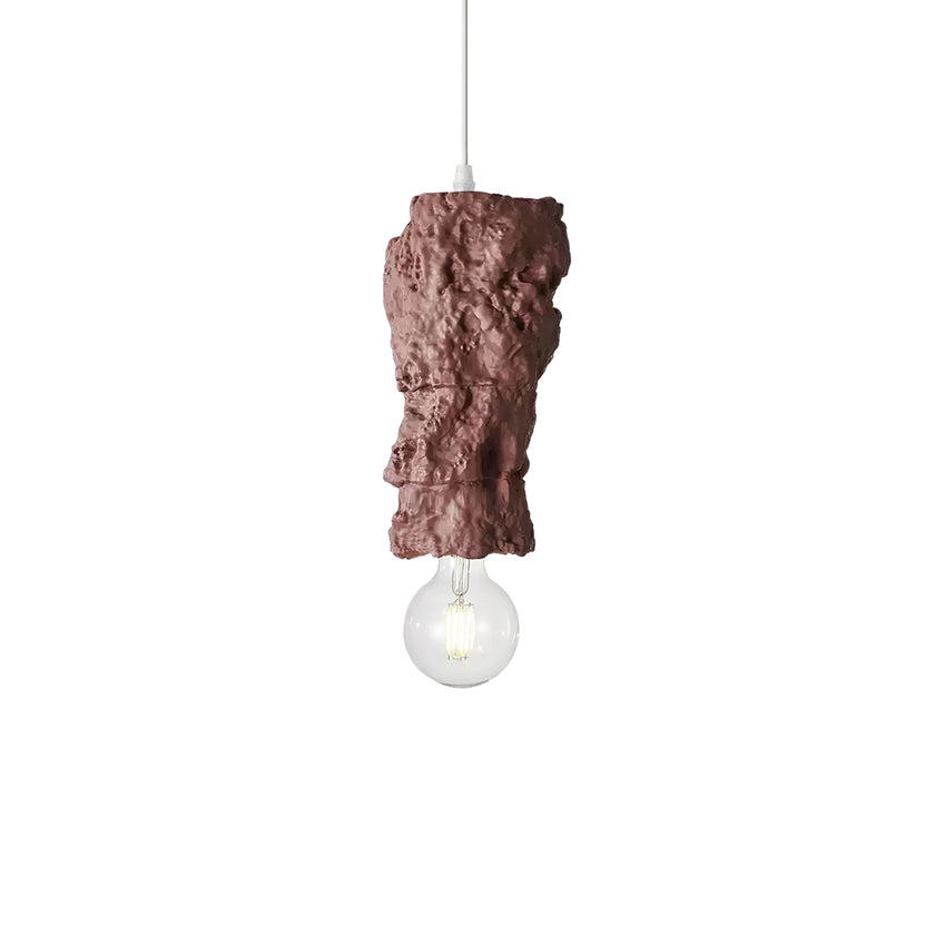 Terracotta Rock Pendant Light