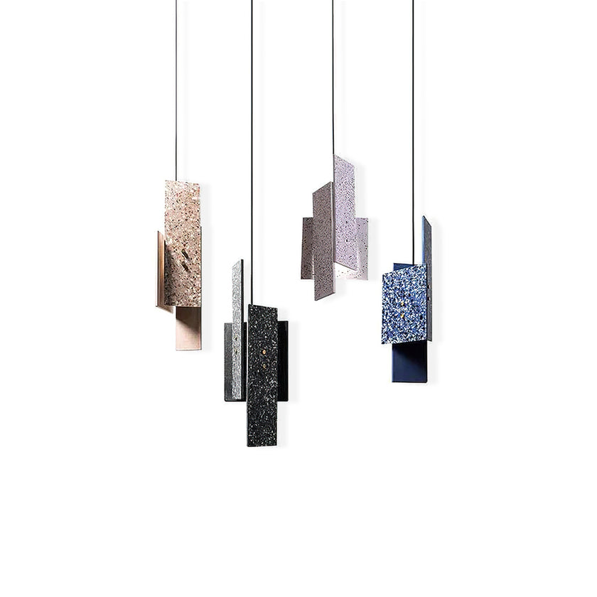 Terrazzo stuk hanglamp