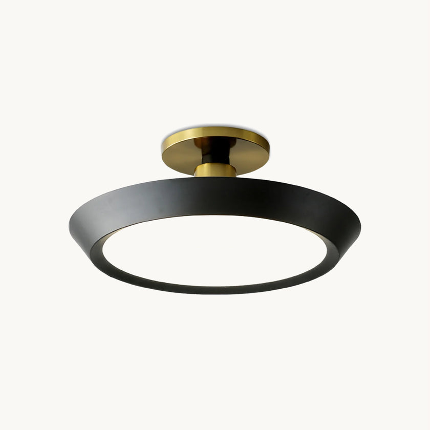 Thick Oval Ceiling Light