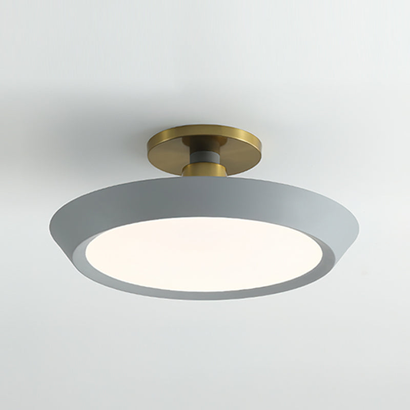 Thick Oval Ceiling Light