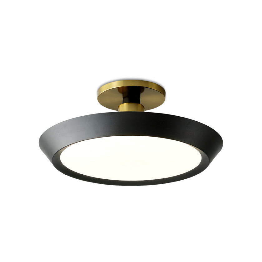 Thick Oval Ceiling Light