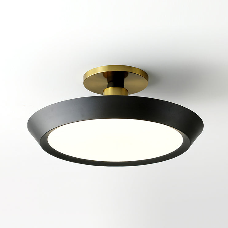 Thick Oval Ceiling Light