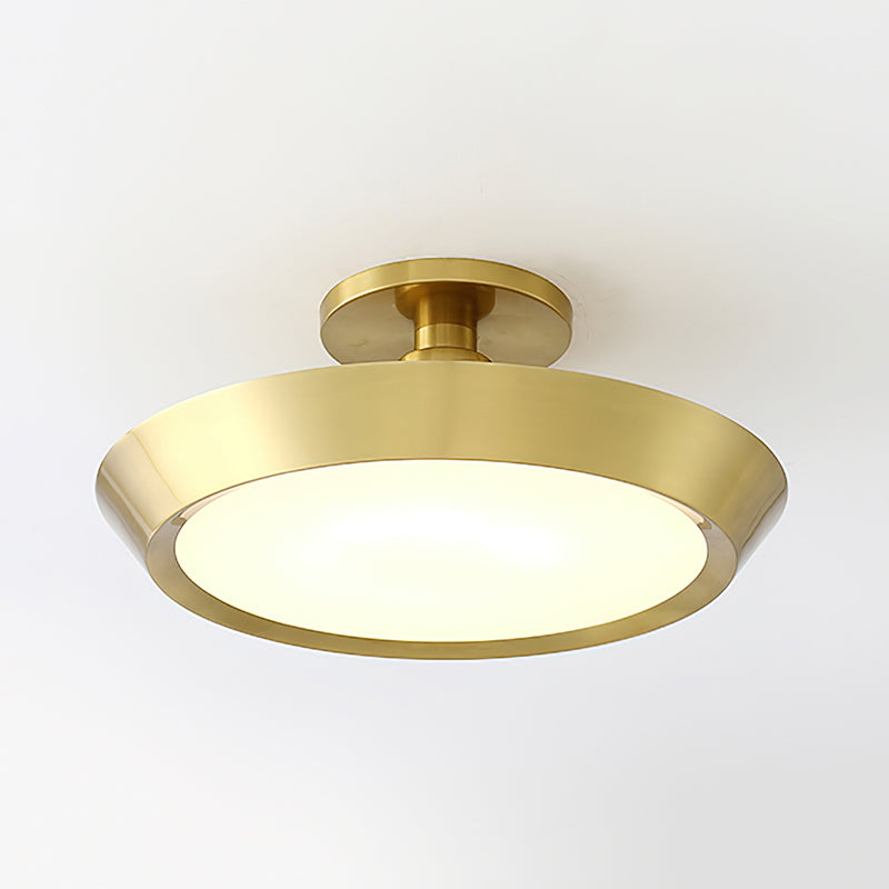 Thick Oval Ceiling Light