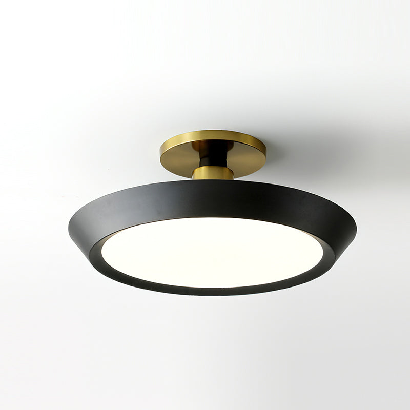 Thick Oval Ceiling Light