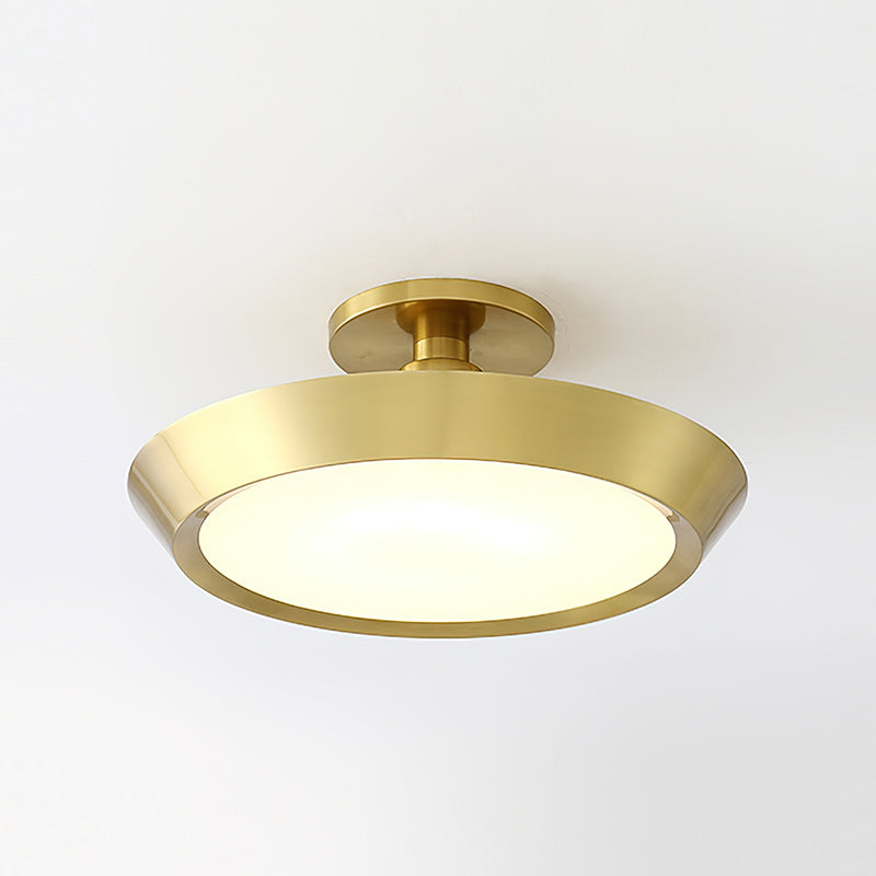 Thick Oval Ceiling Light