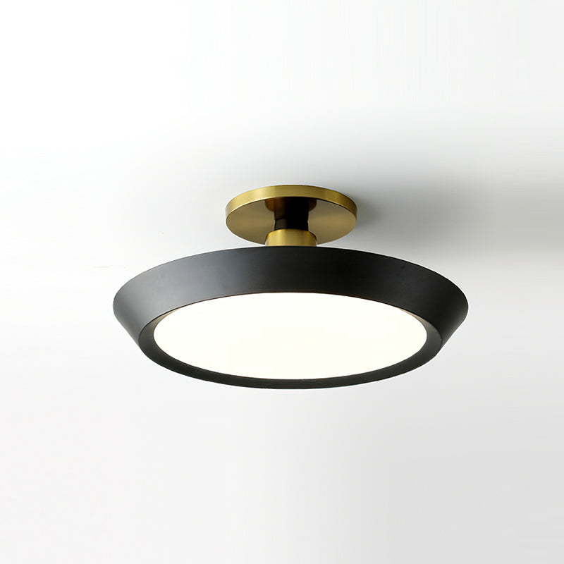 Thick Oval Ceiling Light