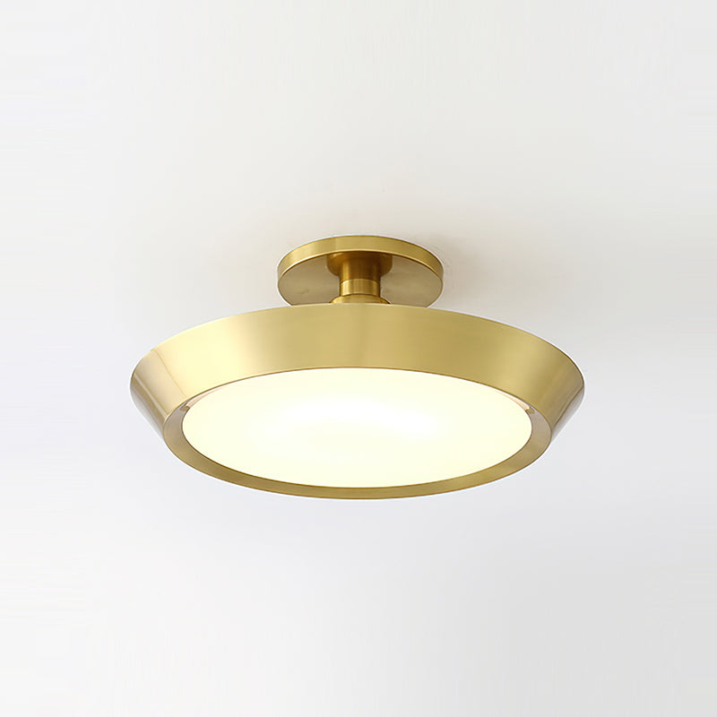 Thick Oval Ceiling Light