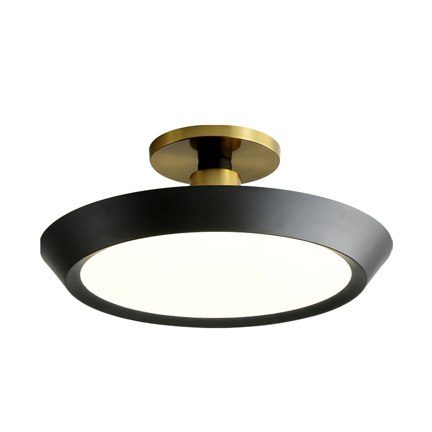 Thick Oval Ceiling Light