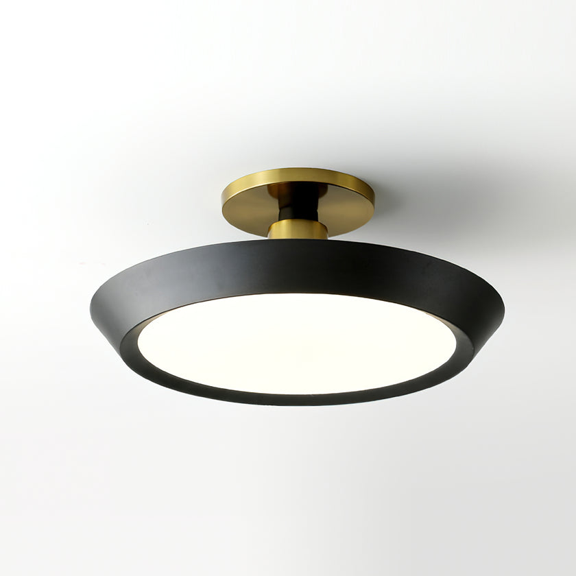 Thick Oval Ceiling Light