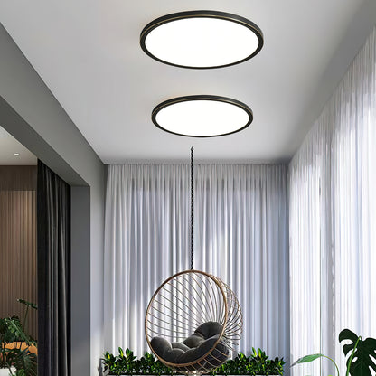 Thin Slice Round Ceiling Lamp