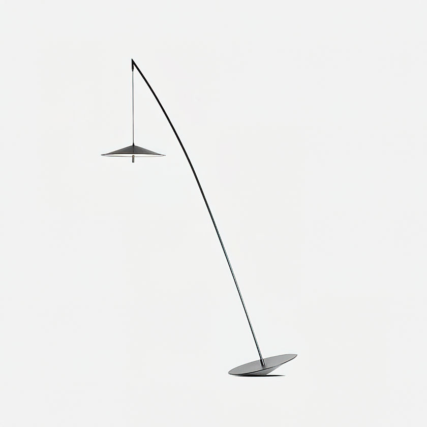 Tilted Fishing Rod Floor Lamp