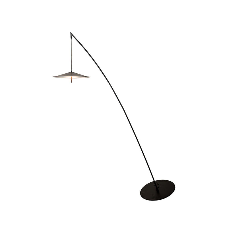 Tilted Fishing Rod Floor Lamp