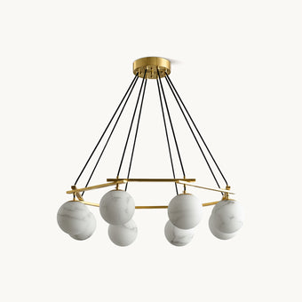 Tina Alabaster Chandelier