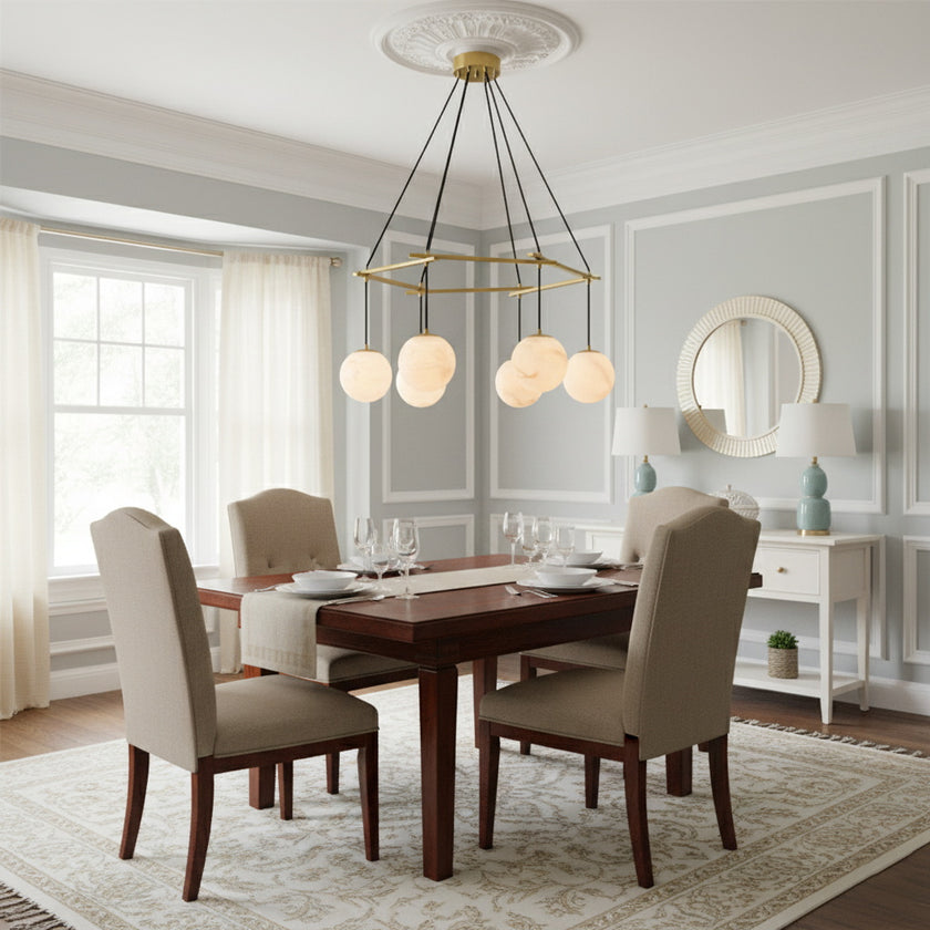 Tina Alabaster Chandelier
