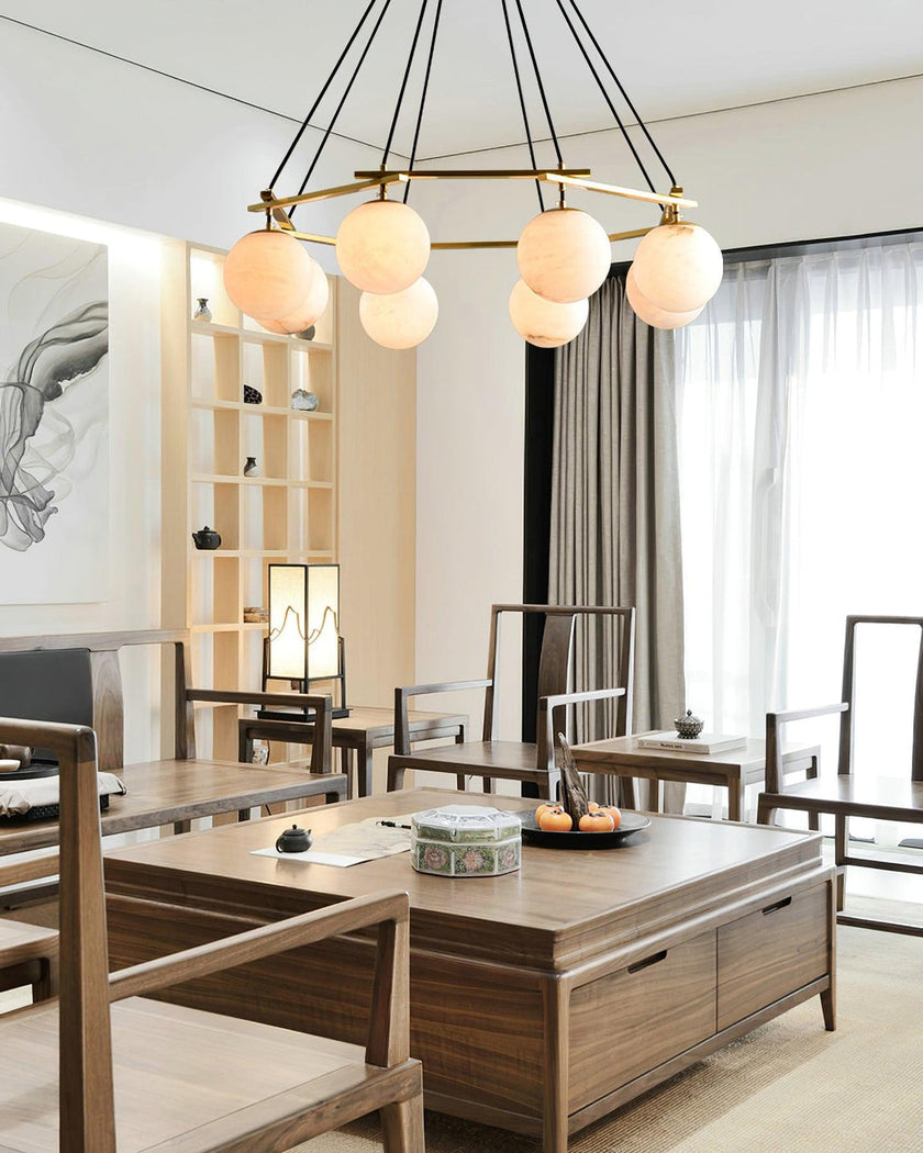 Tina Alabaster Chandelier