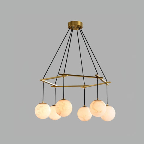 Tina Alabaster Chandelier – detail 9