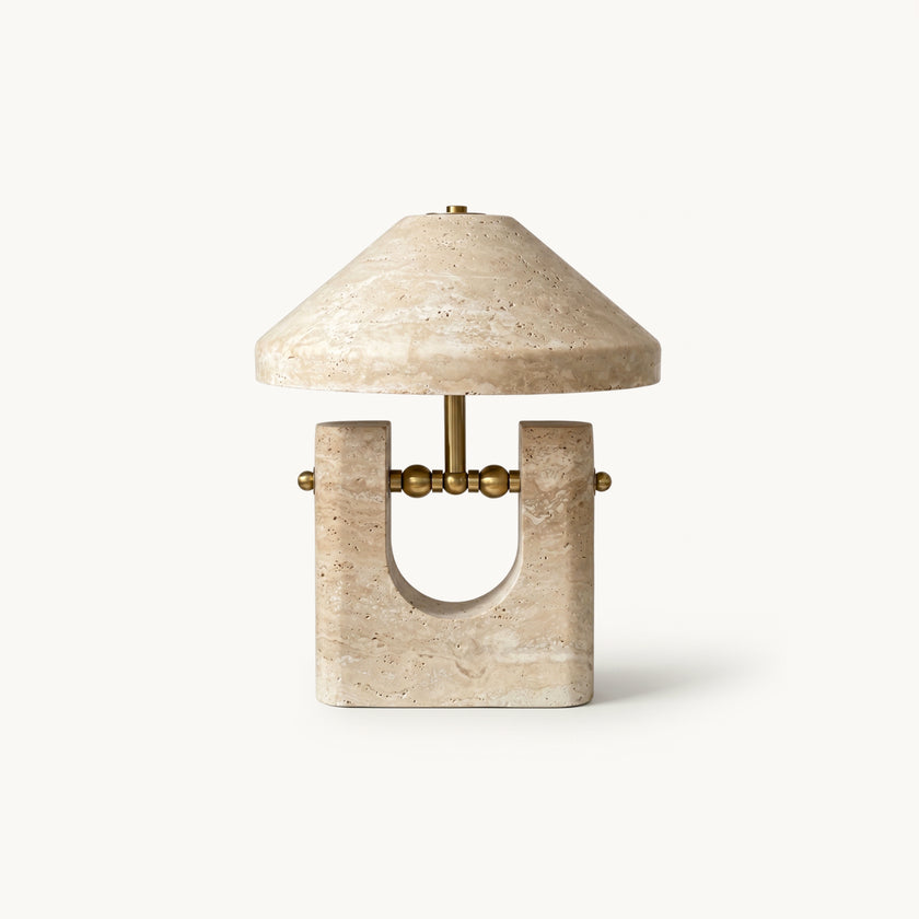 Tivaro Travertine Table Lamp
