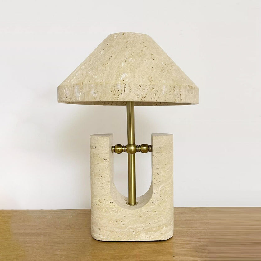 Tivaro Travertine Table Lamp